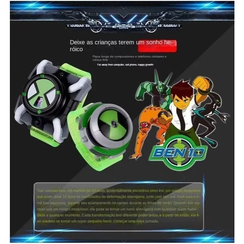 Ben10 Alien Force Projector Watch Omnitrix Illumintator Bracelet Toy Gifts - Bild 2 von 4