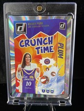 2025 Panini Donruss WNBA Kelsey Plum CRUNCH TIME Holo Laser /99 SP 🔥 Sparks
