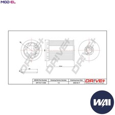 OIL FILTER DP1110.11.0186 FOR MARCOS TRIUMPH GT6 2.5/PI/MK 2000/MKII VITESSE GT6