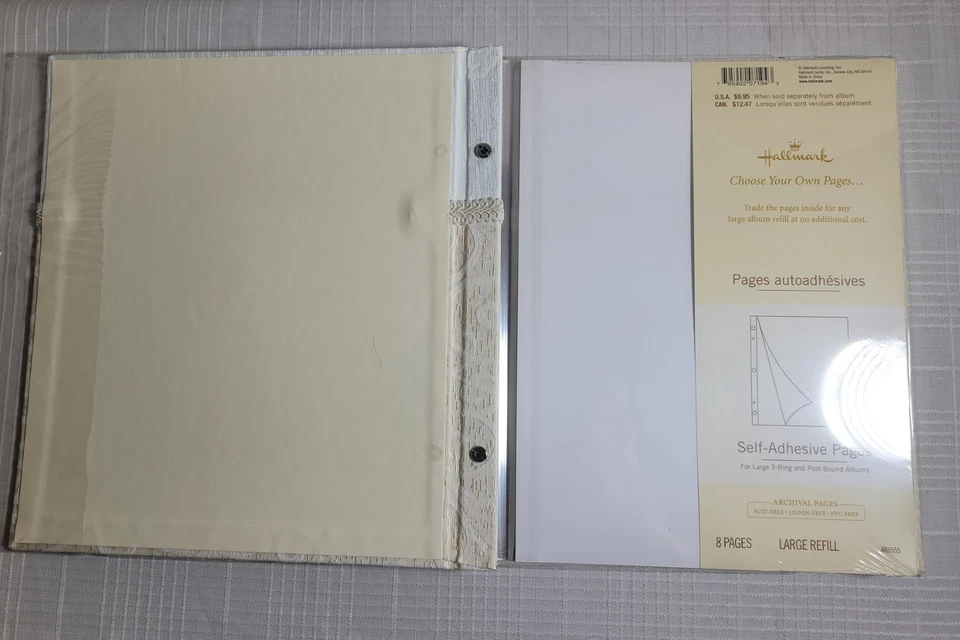 Hallmark Bound White New In Plastic Photo Album - Image 3 of 4