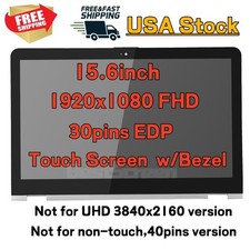 15" For HP Envy X360 15-AQ273CL LCD Display Touch Screen Assembly LP156WF6-SPL2