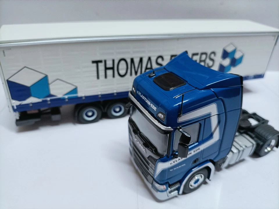 TEKNO 1:50 Scania Alloy Container Truck Model Scania 480R - Image 4 of 4
