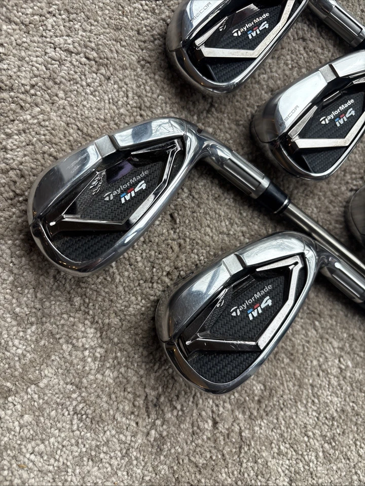 Taylormade M4 6-PW Irons UST Mamiya Recoil ES 460 F3 Graphite Regular Flex - Image 2 of 4