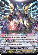 Vanguard TCG card V-SS06/001EN VR Sanctuary Guard Dragon Majesty Lord Blaster