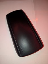 2017-2020 Ford Fusion Center Console Black Leather Stitch Armrest Lid Oem 17-20