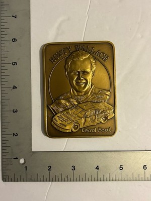 Rusty Wallace Madison Mint Bronze Display Piece 