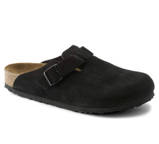Birkenstock Boston Soft Footbed Suede Leather