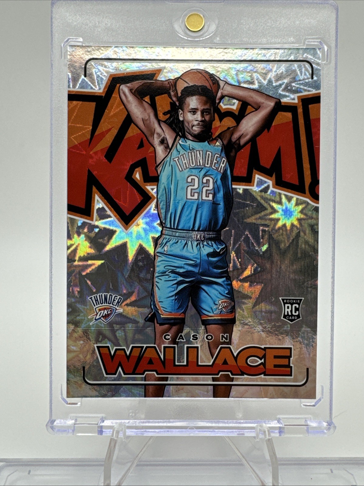 2023-24 Panini Crown Royale - Kaboom! Cason Wallace #20 (RC)