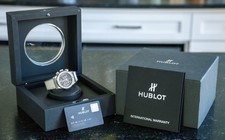 Hublot Classic Aerofusion Titanium Diamonds 45mm Complete 525.NX.0170.LR.1104 4