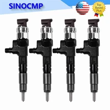 4x Fuel Injector 295050-1980 295050-1320 1J770-53075 1778-53051 For Kubota V3307