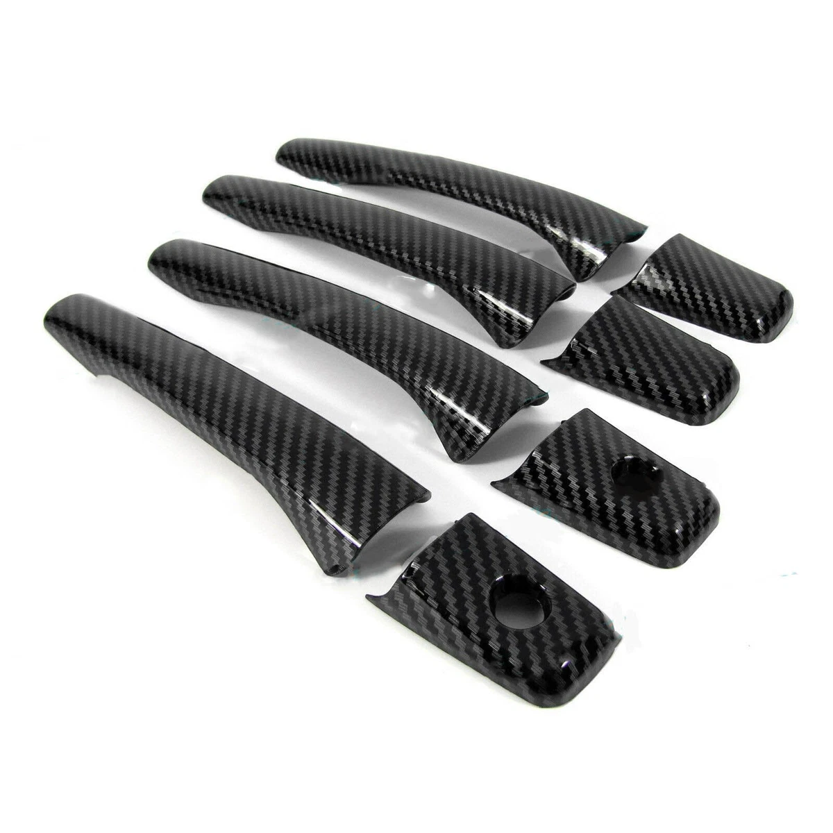 Cubiertas Cromadas Para Espejos Y Manijas De Puerta | Mitsubishi Lancer Sedán 2008-2014 | Adhesivas Y Fáciles