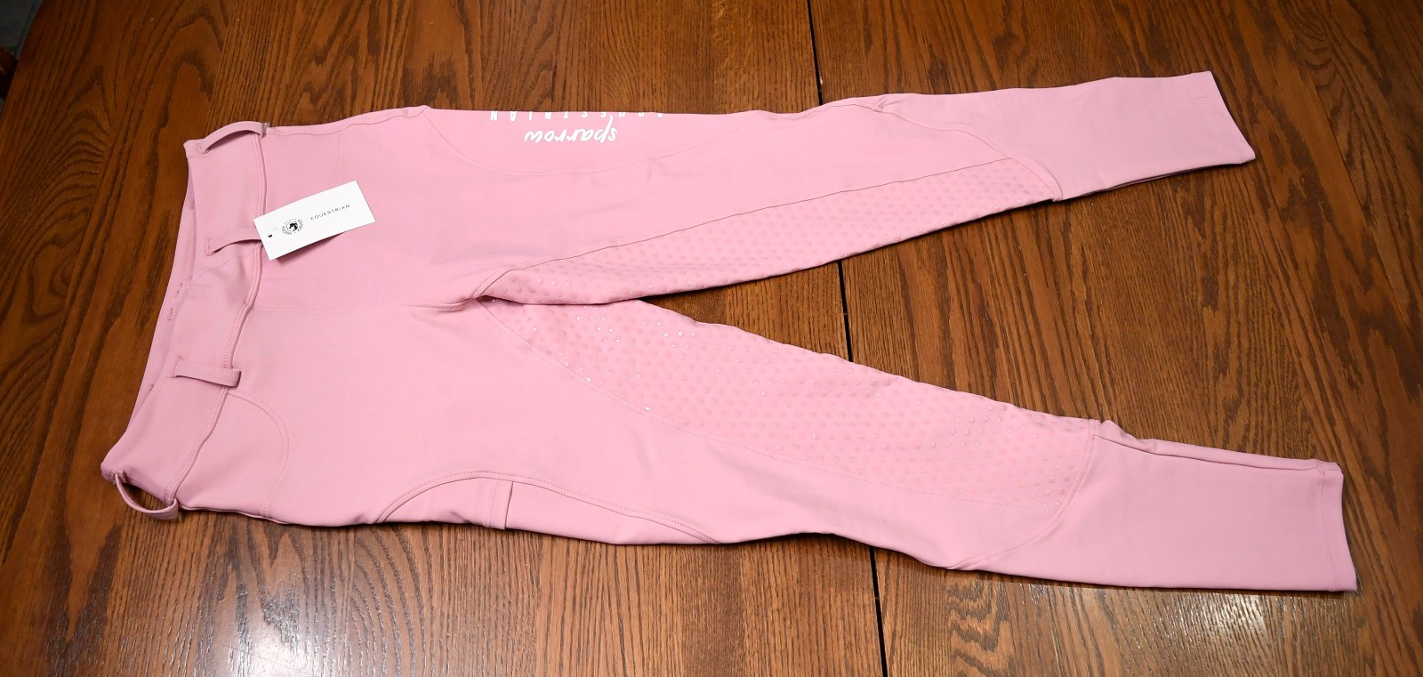 Sparrow, New, full seat silicone breeches, medium, Pink