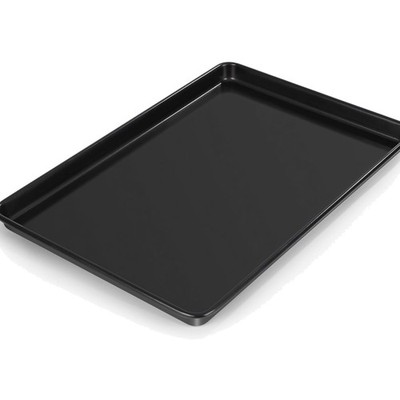 Antihaft Backblech, 39,5 x 27 x 2,5cm, Karbonstahl Backblech Kuchenblech mit ...