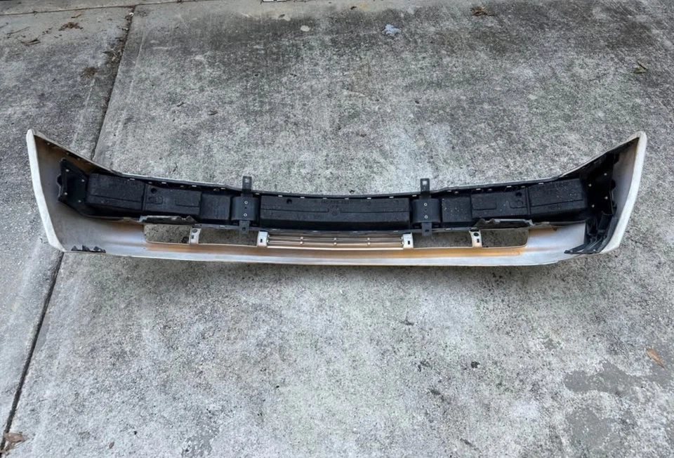 Conjunto de cubierta de parachoques delantero blanco OEM LoPi 93-95 Mercedes W140 S500 cupé 500SEC Foto 3 de 4