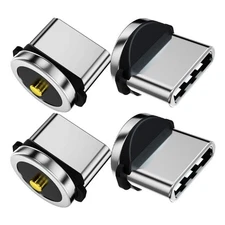ANMONE USB C Magnetic Charger Cable Tips Only [4 Pack] 4Pcs C 