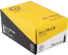 SUNLITE Schrader Valve Bicycle Tubes, 26 x 1.90-2.35" / 48mm Valve