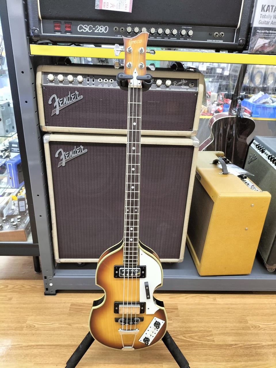 GRECO BASS GRECO VB450 BEATLE BASS 1976 VINTAGE TB