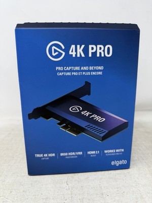 Elgato 4K Pro   8K60 Passthrough/4K60 Capture for PC, Switch, PS5, XBOX