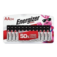 Energizer MAX AA Batteries 24 Pack , Double A Alkaline Batteries