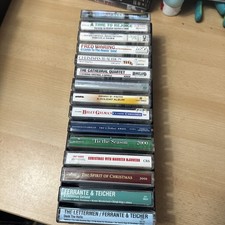Lot of 15 Vintage Cassette Tapes Classics Music Collection