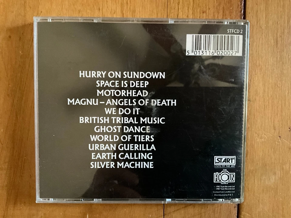 Hawkwind - British Tribal Music (CD, 1987, Start Records), Good Condition Foto 2 de 4