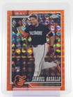 SAMUEL BASALLO 2026 TOPPS CHROME ORANGE GEOMETRIC REFRACTOR ROOKIE RC /25 Q4856