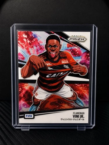 Panini Prizm FIFA Soccer 2025-26 Manga Insert No.18 Vini Jr. Flamengo