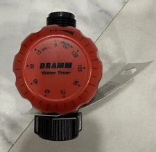 DRAMM COLORSTORM PREMIUM WATER TIMER - Mechanical : Red.