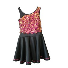 Weissman Showtime Dance Costume LC Tap Jazz Telephone 16239 Iridescent Sequins
