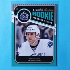 2011-12 O-Pee-Chee Hockey #553 Yann Sauve - Vancouver Canucks