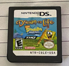 Drawn to Life: SpongeBob SquarePants Edition Nintendo DS Game THQ E NTSC-U/C