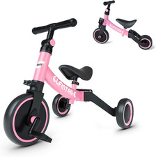 5 in 1 Toddler Bike for 1 Year to 4 Years Old Kids, Toddler Tricycle Kids Trikes