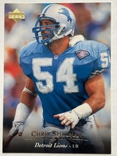 1995 Upper Deck #122 Chris Spielman Detroit Lions