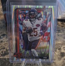 Topps Chrome Kyle Monangai Rookie Chicago Bears NFL 2025 Football Card #382
