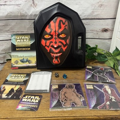Star Wars Episode 1 Adventure Game Case Guide Dice Point Pad Notebook Scholastic