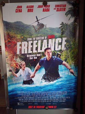 Freelance DS Theatrical Movie Poster 27x40 Cena Brie Slater