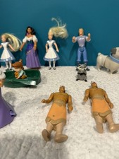 Lot of Disney Pocahontas Figures. Some Kids Meal Figures, Others Are Disney.