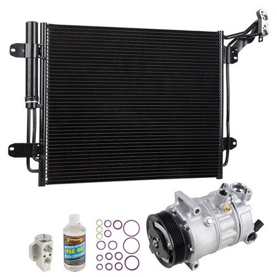For VW Tiguan 2009-2015 OEM AC Compressor w/ A/C Repair Kit DAC