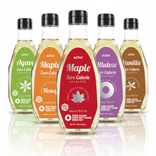 Allulose Sweetener Syrup Sweetener Zero Calorie Sweetener, 17.7 fl oz x 2 Bottle