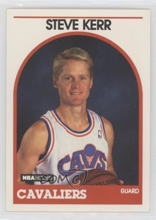 1989-90 NBA Hoops Steve Kerr #351 1qh6