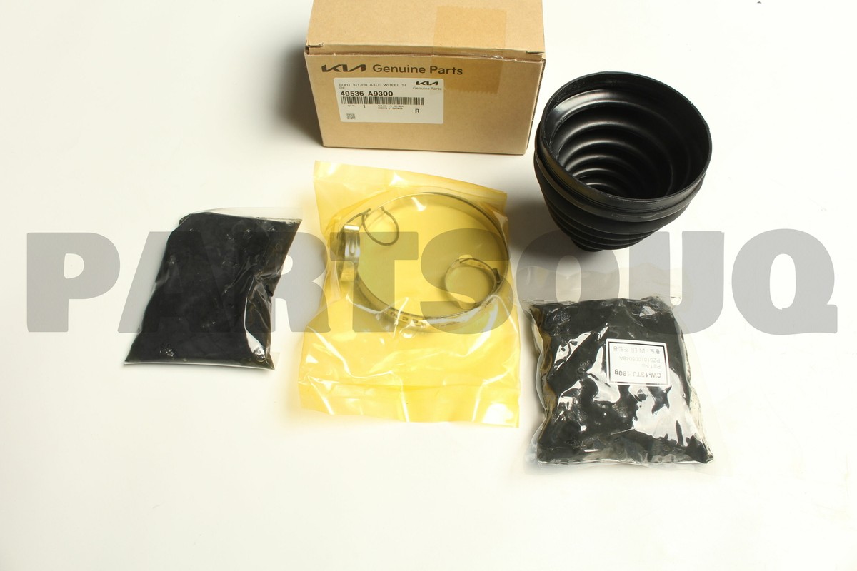 49536A9300 Genuine Hyundai / KIA BOOT KIT-FR AXLE WHEEL SIDE | eBay