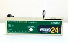 GRASEBY MS26 DAILY RATE INFUSION SYRINGE HANDHELD PUMP EQUINE FISH ETC