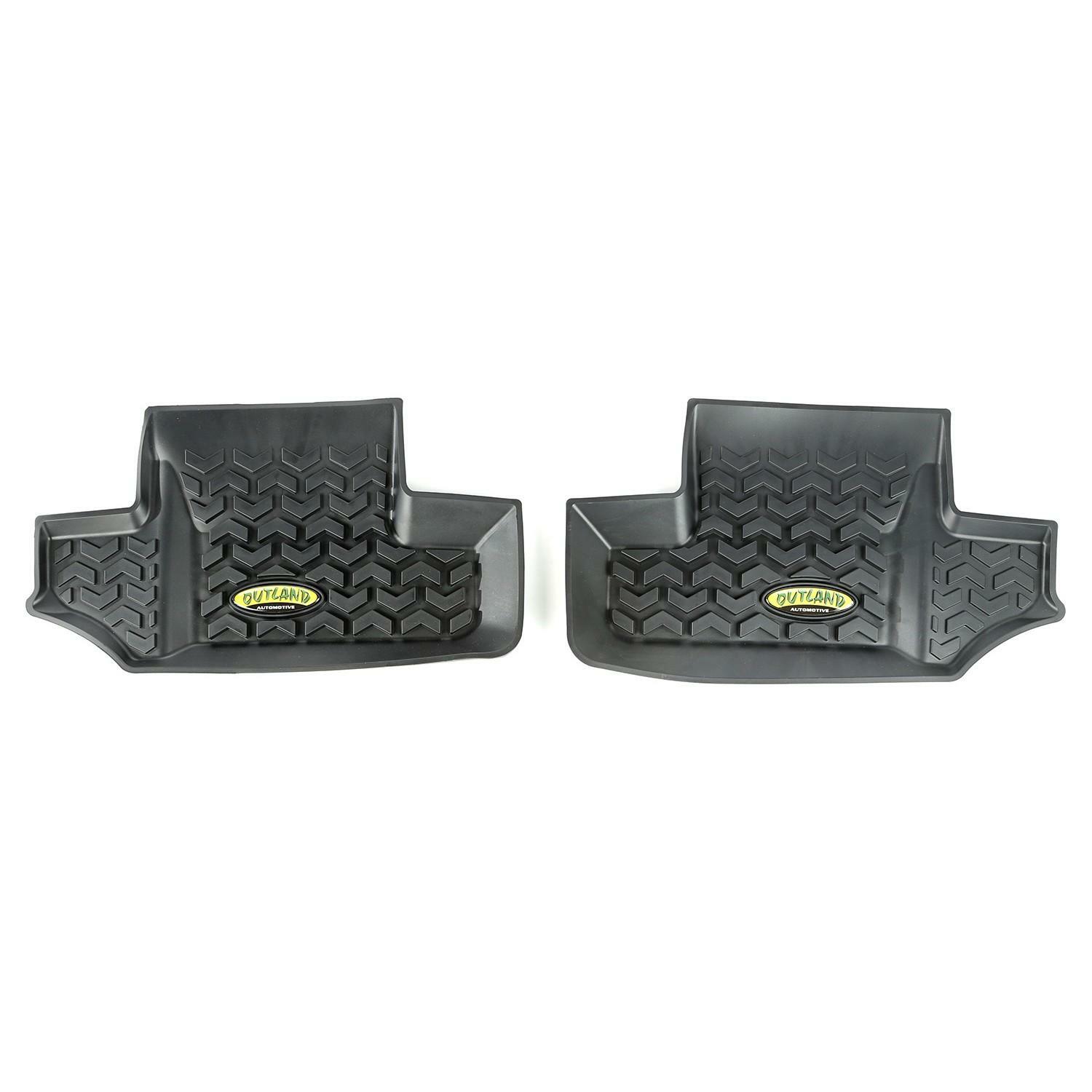 Tapis de sol arrière pour Jeep Wrangler JK, protection boue et sable