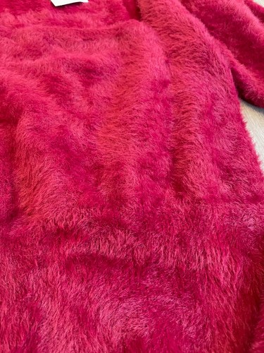 Astr Fuzzy Maroon Crop Damen Pullover NEU - XS - Bild 6 von 7