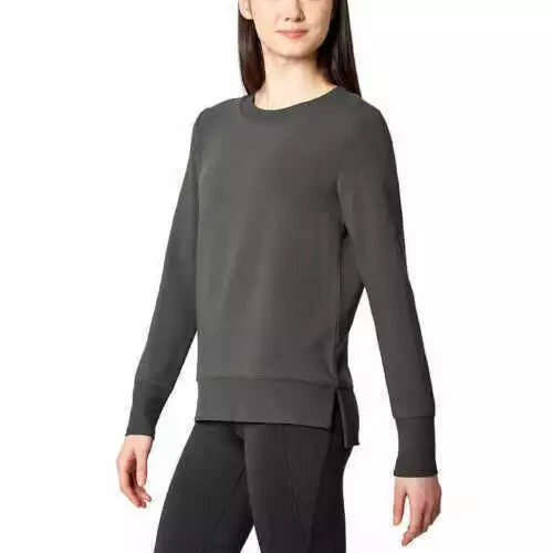 Top túnica ligera cuello redondo cepillado Mondetta para mujer - Imagen 14 de 32