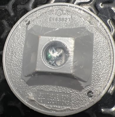 Hubbell-Bell 5193-0 Weatherproof Cover - 4-Inch Round Cluster, Gray, For Outdoor Light Fixtures - View #6