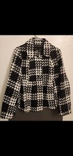 Shadowed Checkerboard Blazer
