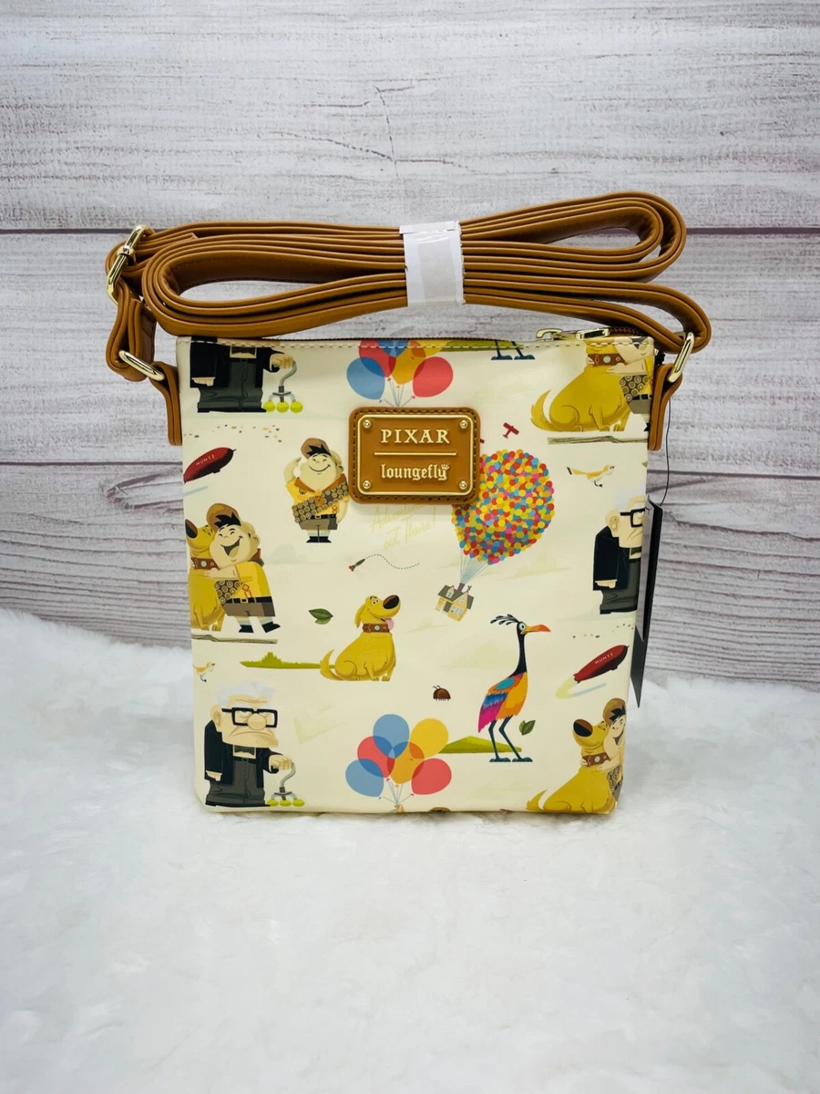 Loungefly Pixar UP Characters Allover Print Crossbody Bag Purse- BoxLunch -  NWT