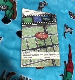 Nintendo NES Video Game Instruction Manual Tecmo Super Bowl