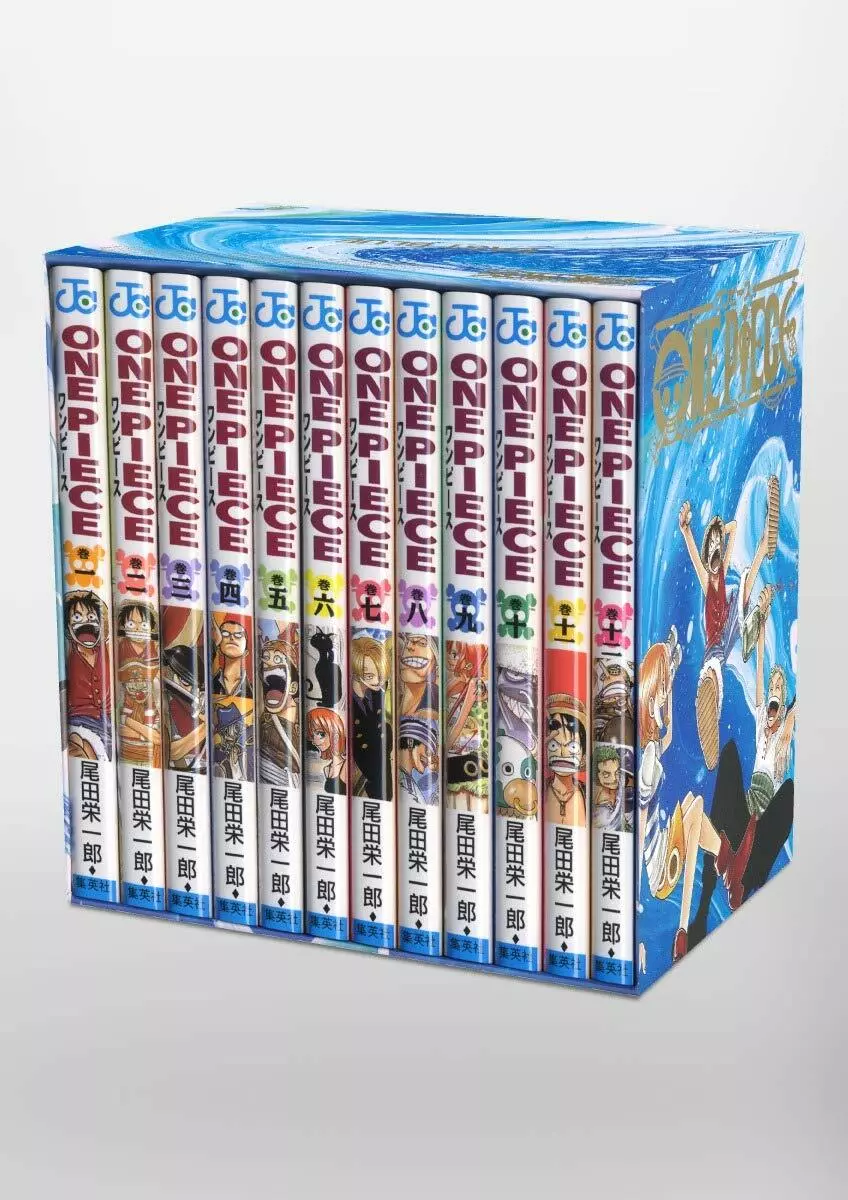 One Piece EP1 BOX Manga set East blue Japanese ver. Vol.1-12 new